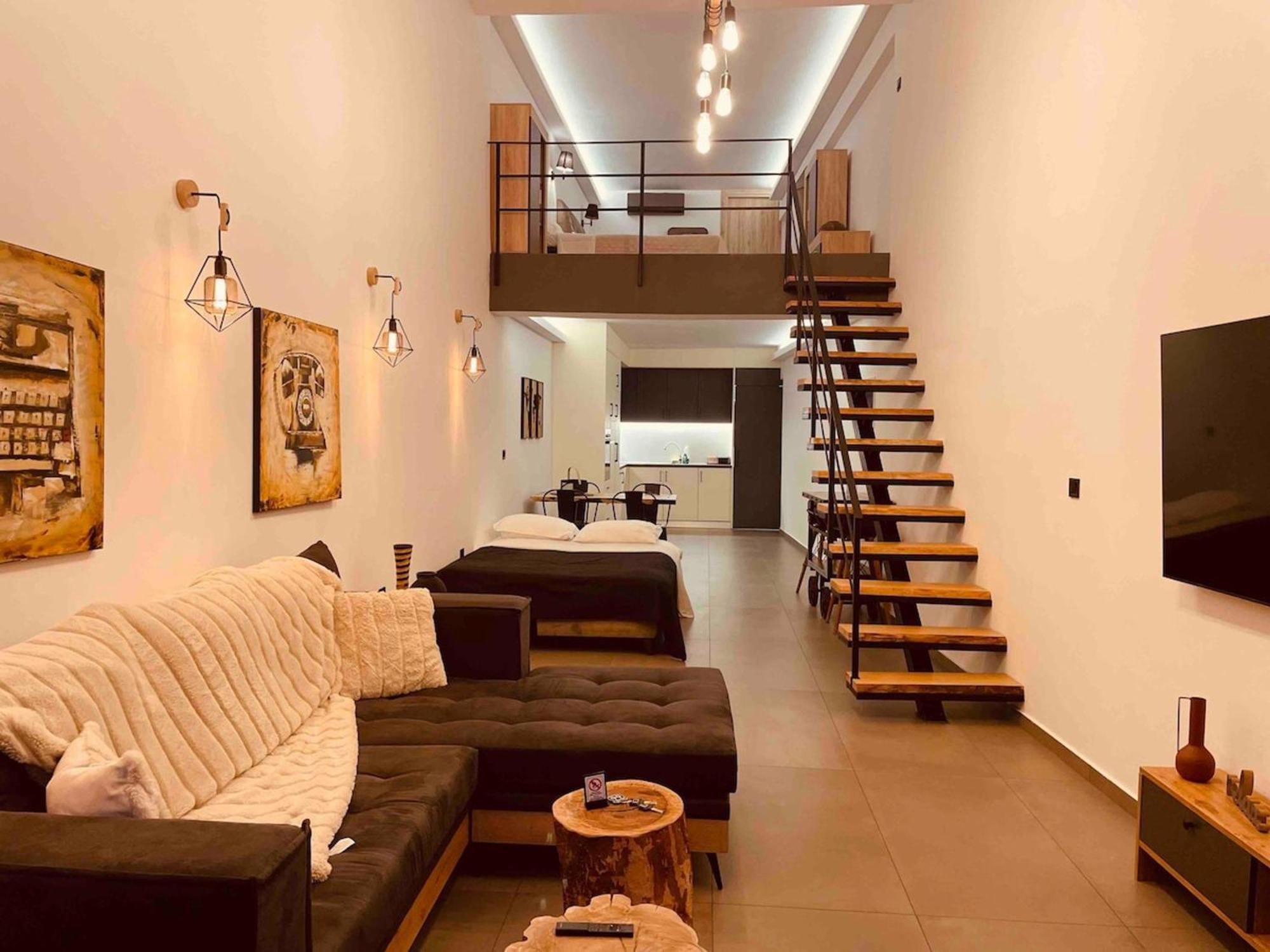 Loft Athens -Nomad Friendly # Superhost Hub# Appartement Buitenkant foto